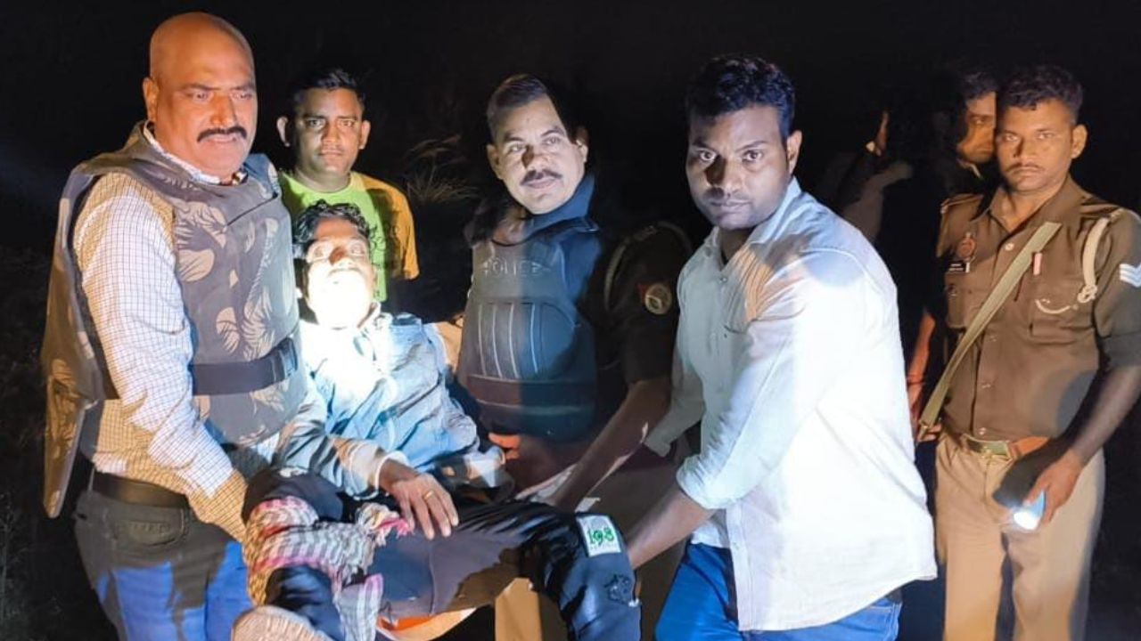 फतेहपुर में पुलिस-बदमाशों के बीच मुठभेड़...पैर में लगी गोली, 25 हजार के दो इनामिया गिरफ्तार