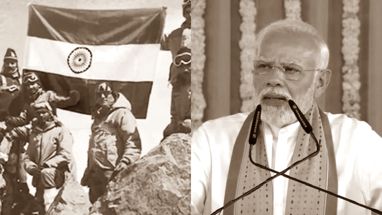 Vijay Diwas 2024 : प्रधानमंत्री मोदी ने विजय दिवस पर शहीदों को दी श्रद्धांजलि, रक्षा मंत्री बोले- 'बलिदान और सेवा को कभी नहीं भूलेगा भारत'