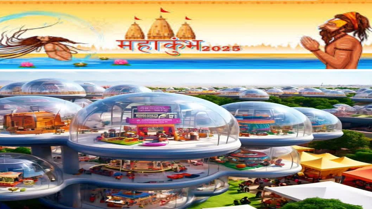 Maha Kumbh 2025: महाकुंभ में पहली बार आगंतुक ले सकेंगे डोम सिटी का आनंद, जानें खासियत 