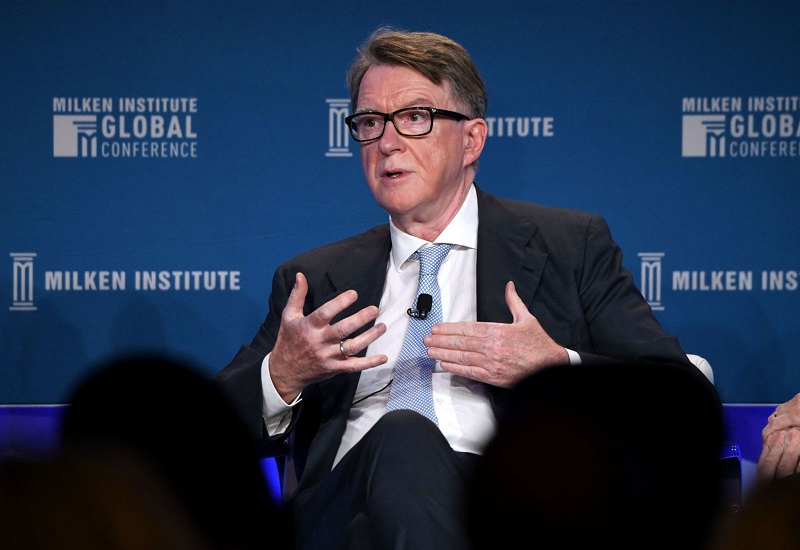 अमेरिका में ब्रिटेन के नए राजदूत होंगे ईयू के पूर्व व्यापार आयुक्त Peter Mandelson 