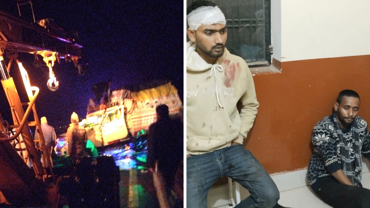 Unnao में सड़क हादसा: एक्सप्रेस-वे पर पलटा लोडर, 26 दर्शनार्थी हुए घायल, खाटू श्याम व मेंहदीपुर बालाजी से दर्शन कर लौट रहे थे 