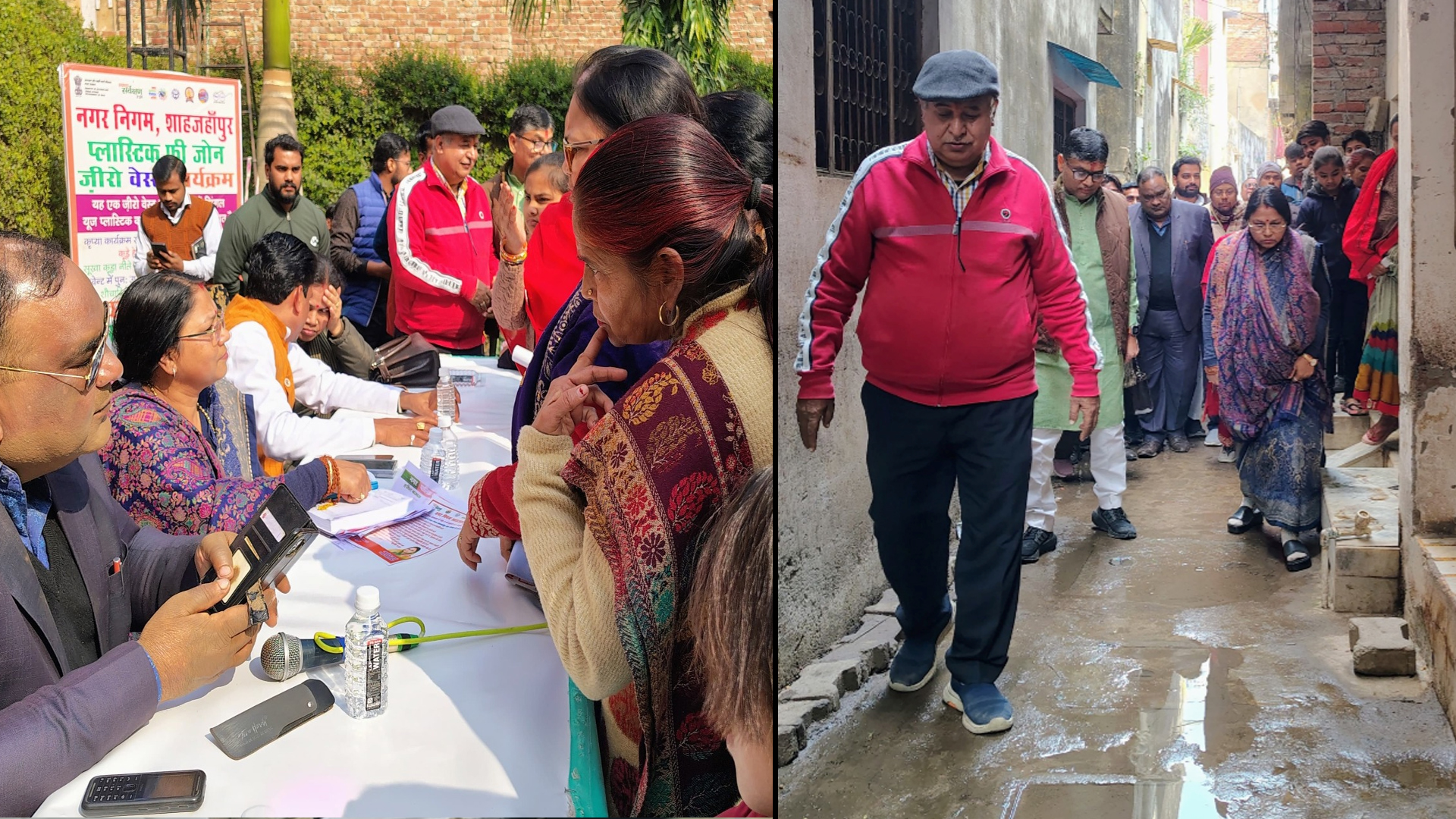 शाहजहांपुर: मानक अनुरूप नहीं हुआ सीवर कार्य, परेशानी झेल रहे बहादुरपुरा के वाशिंदे