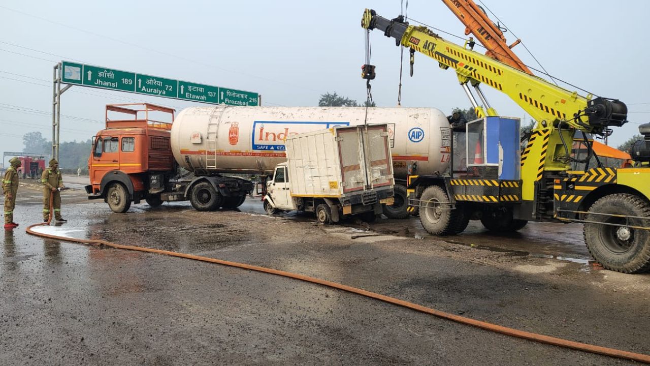 ेKanpur Sachendi Tanker Leakage 2