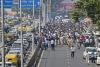 दिल्ली पुलिस के सेवानिवृत्त कर्मी प्रदर्शन के लिए जुटे, आईटीओ पर यातायात प्रभावित
