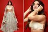 Bhumi Pednekar Photos : भूमि पेडनेकर ने खुले बाल और सिल्वर लहंगे में दिए किलर पोज, तस्वीरों से नजरें हटाना हुआ मुश्किल