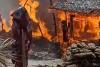 अयोध्या: अज्ञात कारणों से लगी आग, एक दर्जन घर जलकर हुए राख 