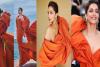 Cannes 2022: Orange one off shoulder gown में Deepika Padukone ने कान्स में बिखेरा अपनी खूबसूरती का जलवा, हबी Ranveer हुए हुस्न के कायल