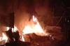 हरदोई: मूंगफली भूनते समय लगी आग, 16 घरों की गृहस्थी जलकर हुई खाक