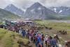 Amarnath Yatra 2022: कड़ी सुरक्षा के बीच जम्मू से 5,449 तीर्थयात्रियों का 15वां जत्था अमरनाथ गुफा के दर्शन के लिए रवाना