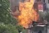 अहमदाबाद: गैस सिलेंडरों में विस्फोट, 20 झोपड़ी खाक