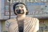 अराजकतत्वों की शर्मनाक हरकत : इंदिरा गांधी की प्रतिमा पर कालिख पोती
