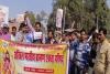 रायबरेली: ब्राह्मण एकता परिषद ने स्वामी प्रसाद के विरुद्ध किया प्रदर्शन
