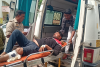 अमरोहा: पुलिस मुठभेड़ में तीन बदमाश गिरफ्तार, पैर में गोली लगने से एक आरोपी घायल