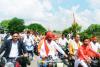 सुलतानपुर: जिले में पहुंची विहिप और बजरंगदल की शौर्य जागरण यात्रा, जगह-जगह हुआ स्वागत 