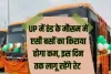 बरेली: सर्दी में रोडवेज की एसी बसों का किराया कम करने पर मंथन, लखनऊ और दिल्ली जाने वाली बसों पर लागू होगा नियम