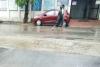 मुरादाबाद : रात से हो रही बारिश से गिरा तापमान, गर्मी से मिली राहत...आशियाना कालोनी में धंस गई सड़क
