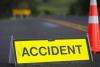 हरदोई: सड़क हादसे में बाइक सवार पति की मौत, पत्नी और बच्चे घायल