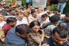 भारी सुरक्षा के बीच सुलतानपुर एमपी/एमएलए कोर्ट में हाजिर हुए राहुल गांधी, अमित शाह जुड़ा है मामला