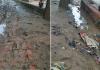 बाराबंकी: खड़ंजा जर्जर, नाली पूरी तरह से टूटी, पहली ही बारिश में पैदा हुई जलभराव की स्थिति 