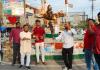 Auraiya: भाजयुमो कार्यकर्ताओं ने फूंका राहुल गांधी का पुतला, बोले- नेता विपक्ष ने धर्म विशेष को बनाया टारगेट, भावनाएं हुईं आहत 