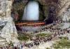 अमरनाथ गुफा मंदिर के लिए 5700 से अधिक श्रद्धालुओं का जत्था रवाना 