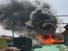 मुरादाबाद : कार्निवल मेले में लगी आग, चार दुकानों का सामान खाक, लाखों का हुआ नुकसान