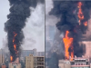 China: चीन में 42 मंजिला इमारत में लगी आग, बचाव कार्य जारी, देखें वीडियो