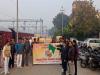 मुरादाबाद: रेलवे में सप्ताह सांप्रदायिक सद्भाव के आखिरी दिन निकाला गया फ्लैग मार्च