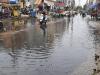 मुरादाबाद : प्री मानसून की बारिश में खुली स्मार्ट सिटी में जलनिकासी व्यवस्था की पोल, सड़कों के गड्ढे में पानी भरने से हादसे की आशंका