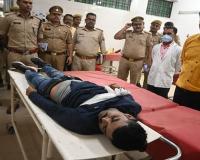 जौनपुर: पुलिस एनकाउंटर में एक लाख का इनामी बदमाश प्रिंस सिंह ढेर 