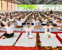 International Yoga Day 2024: बांदा में 