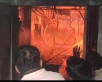 बांदा: SBI Life Insurance की बिल्डिंग में आग लगने से फाइलें और मशीनरी जलकर राख 
