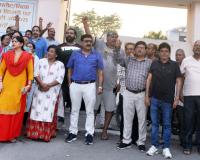 रुद्रपुर: मेट्रोपोलिस कॉलोनी के बाशिंदों ने निकाला विरोध जुलूस