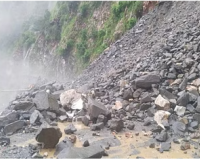 देहरादून: भारी बारिश की वजह से गंगोत्री मार्ग बंद, कई जगह हुआ जलभराव