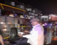 फिरोजाबाद सड़क हादसा: बहराइच के लिए रवाना हुए 33 यात्री, हादसे के बाद मौके पर पहुंचे एसडीएम