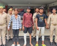 कानपुर में तीन वाहन चोर गिरफ्तार: लग्जरी लाइफ जीने के लिए करते चोरी, शातिर पलक झपकते ही उड़ा देते बाइक
