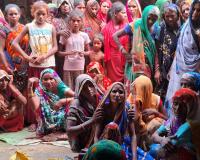 लखीमपुर खीरी: कांवड़िए के शव का परिजनों ने रोका अंतिम संस्कार, दौड़े अफसर