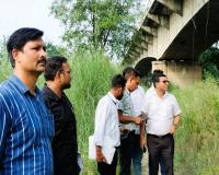 मुरादाबाद : चार साल में दूसरी बार खराब हुए रामगंगा पुल के बेयरिंग, अधिकारियों की उड़ी नींद 