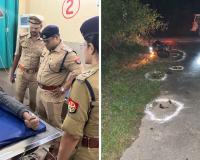 कन्नौज में पुलिस-बदमाश के बीच मुठभेड़: डकैत के पैर में लगी गोली, 25 हजार का इनाम था घोषित