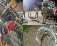 Gonda News: पुलिस और बदमाशों के बीच मुठभेड़, एक के पैर में लगी गोली, दूसरा फरार