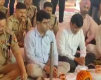  प्रयागराज : महाकुम्भ में बनेगी तीन पुलिस लाइन, विधि विधान से हुआ भूमि पूजन