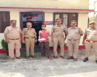 पुलिस मुठभेड़ : धर्मांतरण के आरोपी ने पुलिस टीम पर की फायरिंग, गिरफ्तार