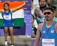 Paris Paralympics 2024 : राष्ट्रपति-उपराष्ट्रपति और पीएम मोदी ने निषाद-प्रीति को पदक जीतने पर दी बधाई 