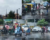 मुरादाबाद : भादो में झूम कर बरस रहे बदरा, तापमान में कमी