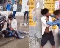 Bareilly News: चौपला बना अखाड़ा, मोबाइल चोरी को लेकर जमकर चले लात-घूसे, देखें VIDEO