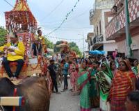 क्षमावाणी पर्व पर निकली शोभा यात्रा रहीं आर्कषण का केंद्र : पंजाबी बैंड ने छोड़ी अलग छाप