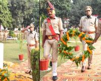 बरेली: पुलिस स्मृति दिवस...शहीद पुलिसकर्मियों को पुष्पचक्र अर्पित कर दी श्रद्धांजलि