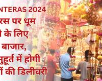 DHANTERAS 2024: धनतेरस पर धूम मचाने के लिए तैयार बाजार, शुभ मुहूर्त में होगी वाहनों की डिलीवरी