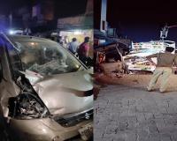 Sultanpur accident : बेकाबू डीसीएम ने पिकअप को टक्कर मारते हुए निकल गयी, एक की मौत, आठ घायल