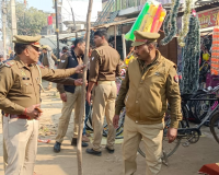 गोंडा: चार्ज संभालते ही तेवर में आए डीआईजी, अतिक्रमण पर चला डंडा तो साफ हुई सड़कें